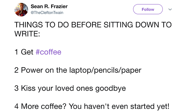 Are You Setting Up Your Writing Routine All Wrong? |&nbsp;#WRITERTWEETS